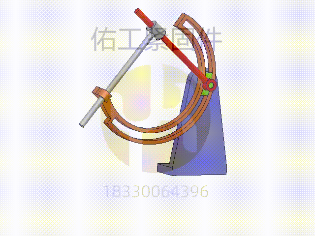 圖110 四桿導(dǎo)桿機構(gòu).gif